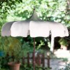 LOTUS PAGODA two-tone umbrella, Crema Outdoor