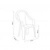 Sedia ARUBA, Panther, BICA (pallet completo)