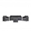 Salotto 5 posti NEBRASKA, B:Rattan, BICA (pallet completo)