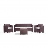NEBRASKA 5-seater lounge set, B:Rattan, BICA (full pallet)