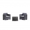 Set terrazzo NEBRASKA, B:Rattan, BICA (pallet completo)