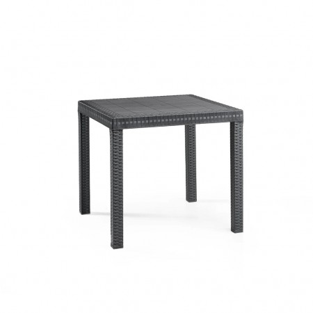 DALLAS square table, B:Rattan, BICA (full pallet)