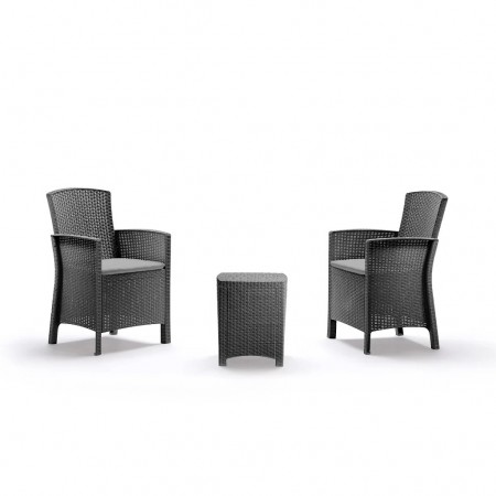 Set terrazzo LIDO, B:Rattan, BICA (pallet completo)