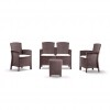 LIDO 4-seater lounge set, B:Rattan, BICA (full pallet)