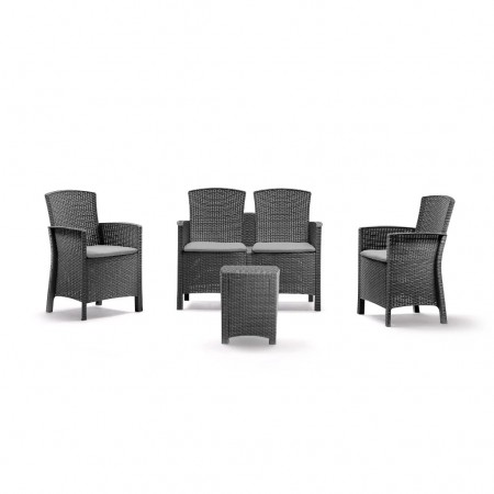LIDO 4-seater lounge set, B:Rattan, BICA (full pallet)