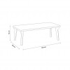 Tavolo allungabile BERGEN, B:Design, BICA (pallet completo)