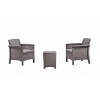 Set terrazzo VENEZIA PLUS, B:Rattan, BICA (pallet completo)
