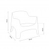 IBIZA armchair, B:Design, BICA (full pallet)