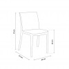 Sedia NINFA, B:Design, BICA (pallet completo)