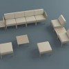 PORTOFINO LOUNGE table, Siesta Exclusive