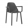 PIU' chair with armrests, Scab Design