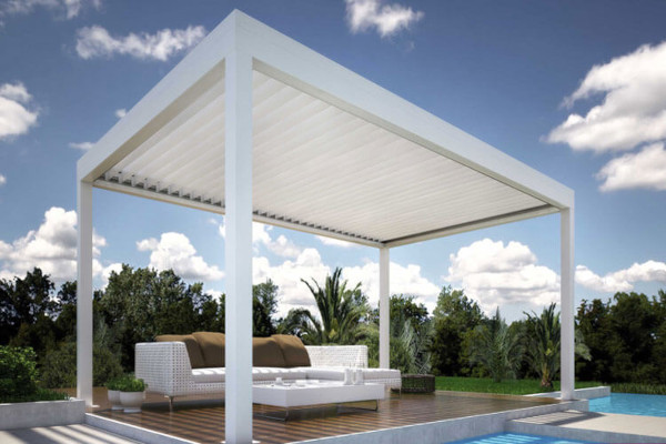 Bioclimatic pergolas